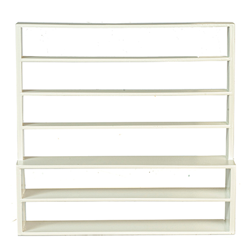 Store Shelf, White